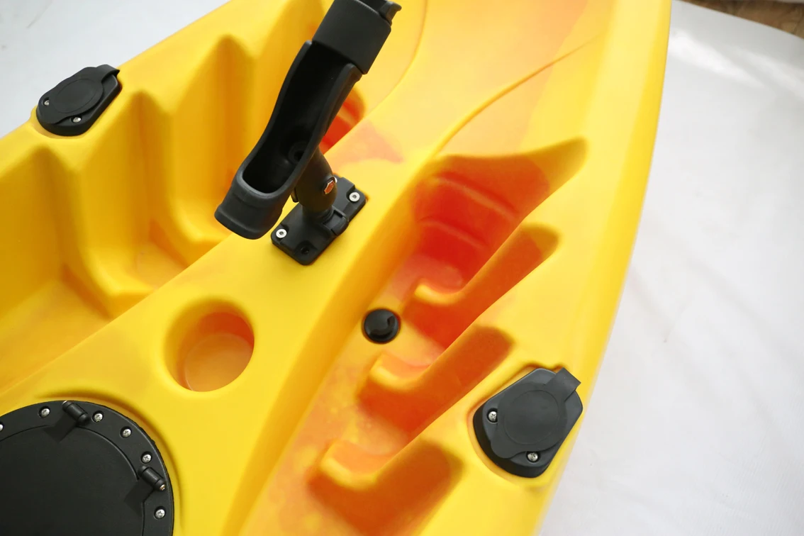 Ready to Ship   Tandem 2 Person Fishing Kayak Canoe Double Pedal Kayak for Sale