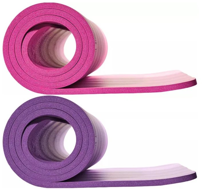 Eco Friendly Oem Logo Gym Fitness Printed Foldable Thick Waterproof Nbr