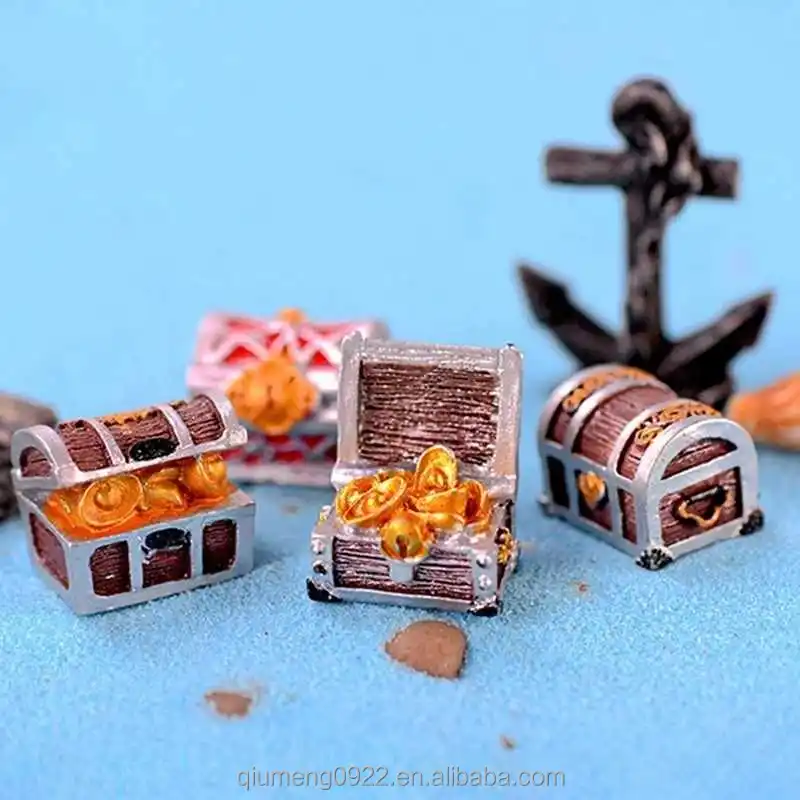 Mini Treasure Chests (Pack of 8)