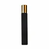 black ultra-high square + gold cap