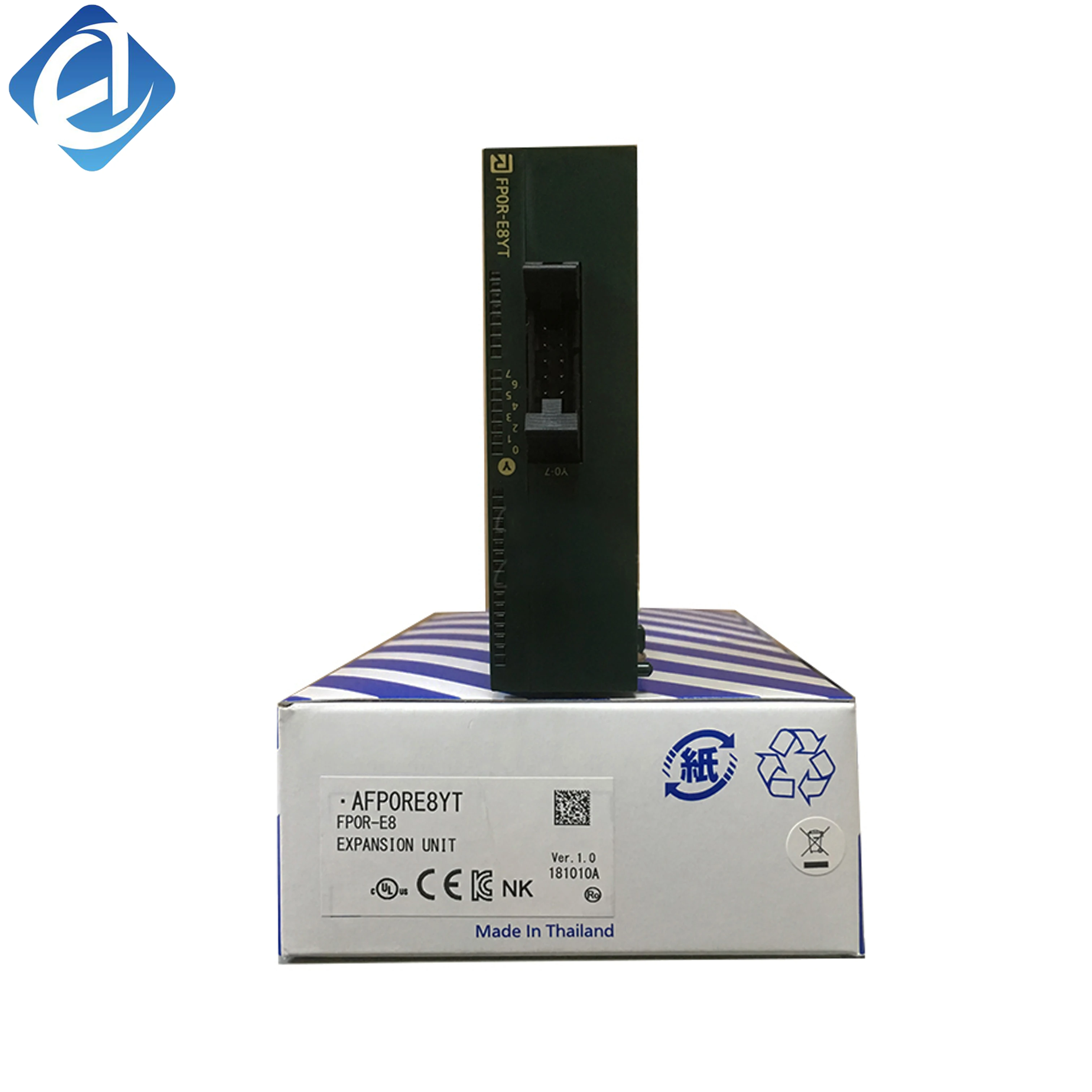 New Original AFP0RE8YT PLC Expansion Module, AFP SeriesUsed for digital output expansion of Panasonic PLC systems in industrial automation control. It provides stable signal output, fast response and high‑reliability performance.