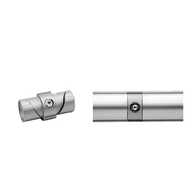 43mm Series Basic Line Rod Extension Connector Third Generation Aluminum Alloy Lean Tube Connector Profile Trolley Model