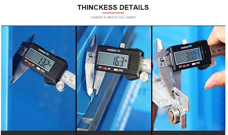 Double Door with Drawers and Shelves Garage Storage Workshop Use Heavy Duty Shelf Tool Drawer Cabinets