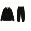 Black Round neck set-Jogger pants