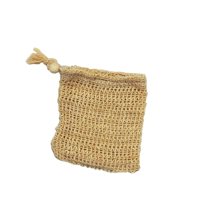 Natural Eco-friendly Soap Sack Sisal Ramie Cotton Mesh Soap Saver ...