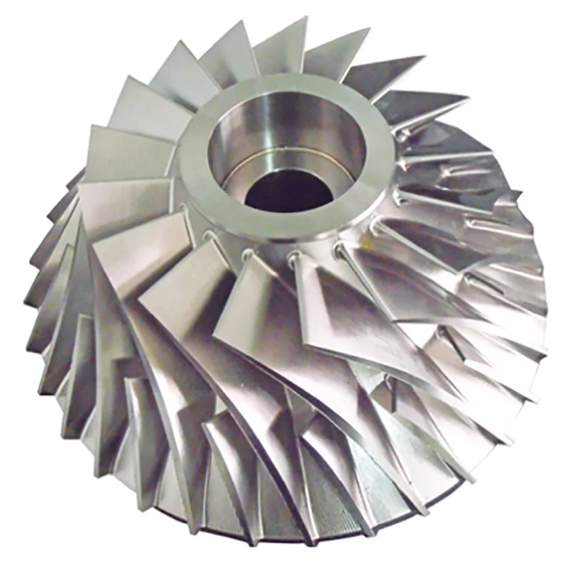 Casting Service Single Crystal Turbine Wheel Blades  Rc Jet Engine Parts Bucket Turbine Blade for Gas Turbines
