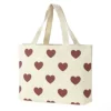 Heart Reusable Canvas Bag