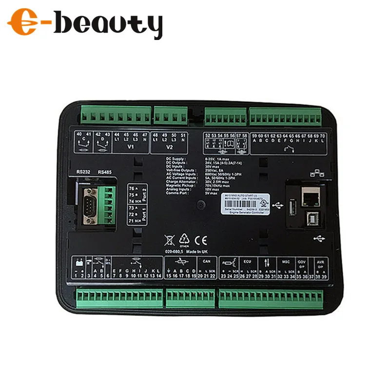 Generator Synchronizing Control Panel DSE 8610 Auto Start Load Share Controller Module DSE8610
