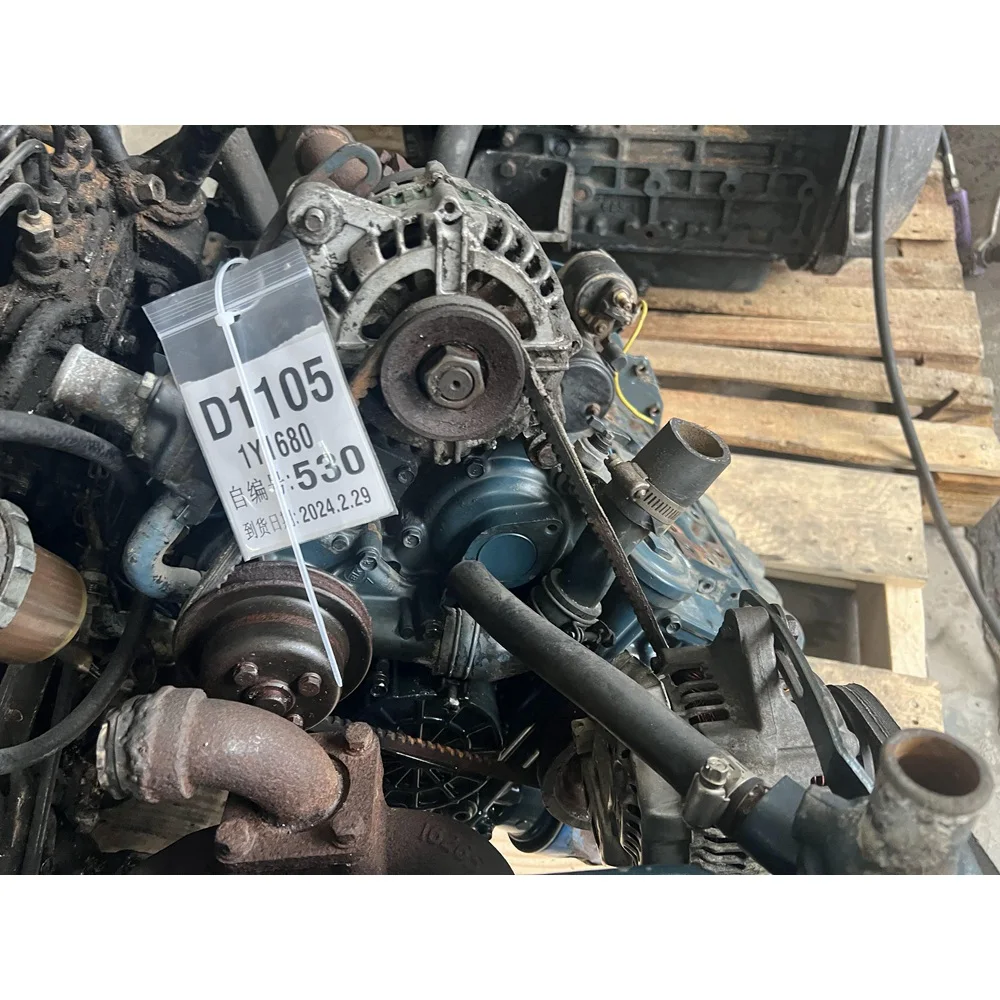 D1105 Diesel Engine Assembly 9Y1680 2800RPM 18.1KW Fit for Kubota Engine