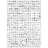 Tc-black finger set-5797cm-30pcs set