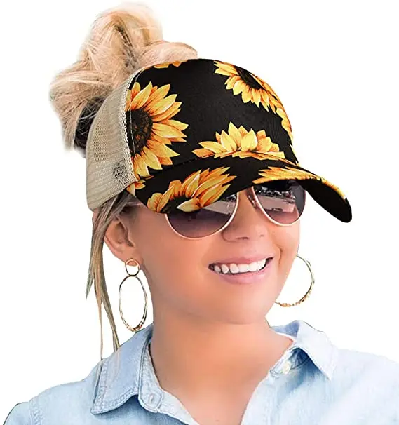 Ooa3 Women Mesh Hollow Out Baseball Hat 