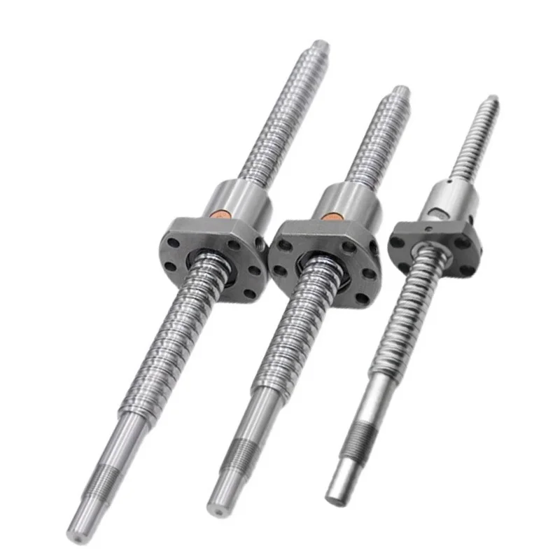 Left Thread SFU1604 SFU1605 SFU1610 Single Nut Ball Screw C7 1604 1605 Ball Screw 1610 Ball Screw for 3D Printer