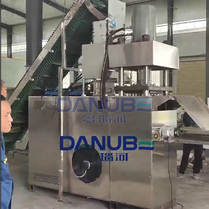 High Quality Output Automatic Hookah Rotary Type Coconut Shell Bamboo Charcoal Powder Shisha Briquette Mould Machine