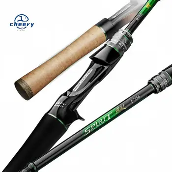 CHEERY High Quality Fuji Guides Bait Casting Fishing Reels Set of Fishing Reel and Rod – Rod – view 2