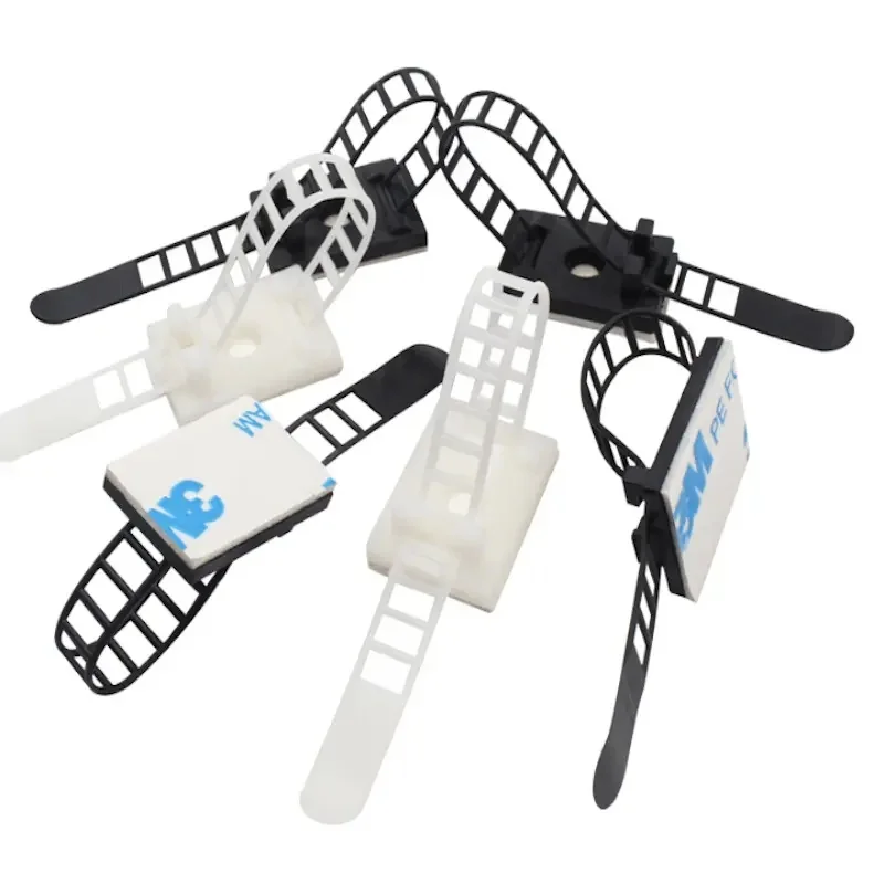 Good Quality Manufactured Various Sizes Adjustable Nylon Cable Clamp Cable Clip Can Hold Any Size Cable
