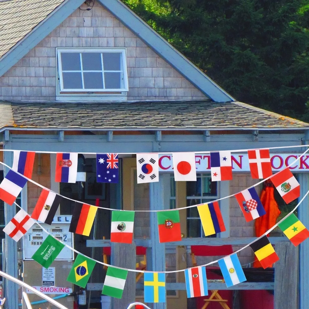 200 Countries String Flag International Bunting Banners For Party ...