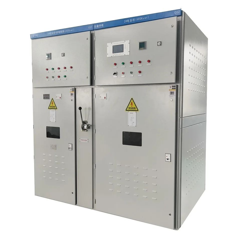 Medium Voltage High Efficiency Power Quality Product Capacitor Bank 900kvar