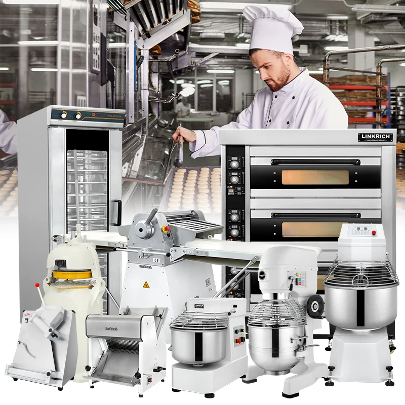 High-Efficiency Convection Electric Bread Baking Oven Big Capacity for Industrial and Commercial Use