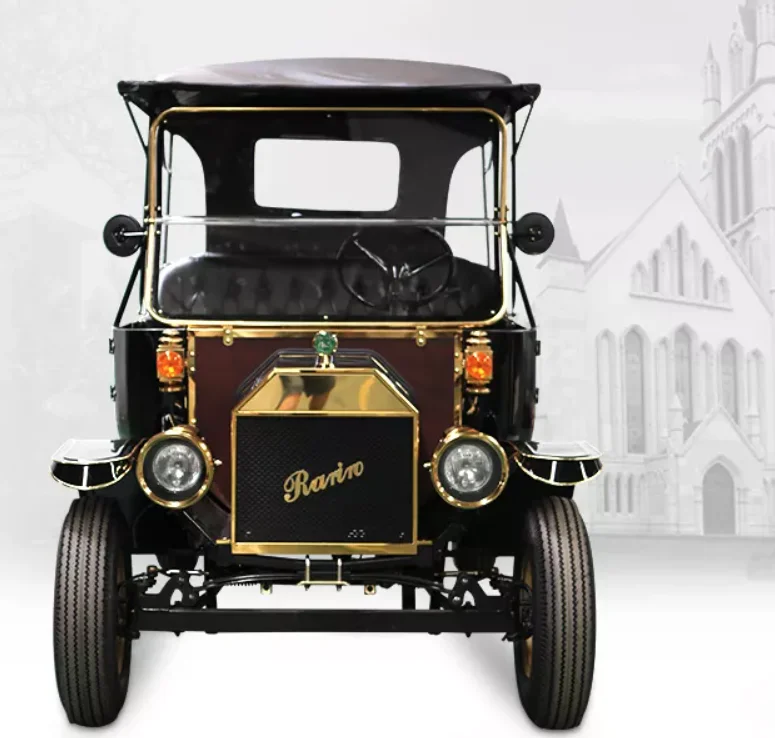 5 Seats Tourist Sightseeing Electric Retro Vintage Car Buy Electric