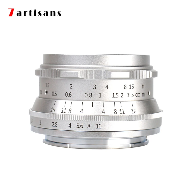 7artisans 35mm F1.2 Prime Lens for Sony E, Nikon Z, Fuji XF