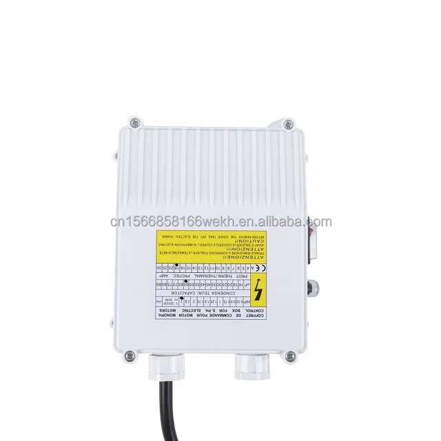 Jiadi Single-Phase Control Panel 0.5 HP Pump Control Box Electric 0.37KW Pump Vacuum Compression Submersible Pump Parts for