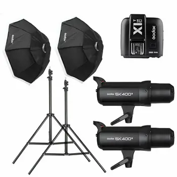 Godox SK400 II 400Ws Flash Studio Strobe 2.4G Wireless X System GN65 5600K detail image