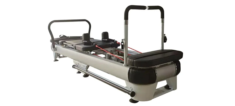 Megacore Factory Direct Commercial Pilates Reformer White Aluminium Alloy OEM Custom Studio Fitness Reformer Pilates Machine