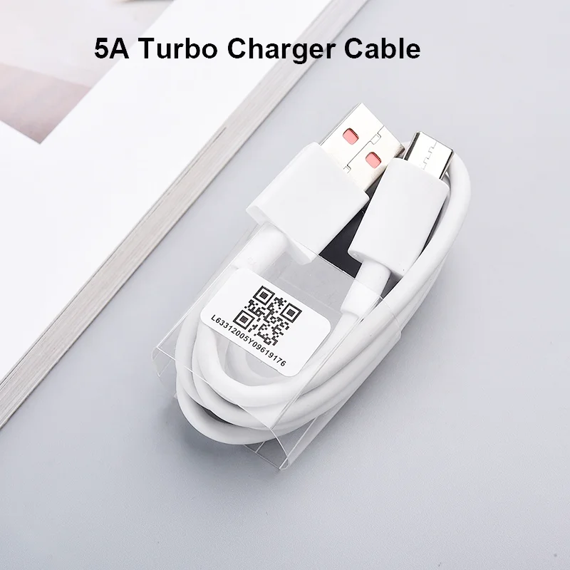 Original 5A 6A Turbo Charger Cable Quick Charging Type C USB-C Line For Xaomi Mi 10 11 Pro 9Se CC9 Pro Note 10 Redmi K30 Pro