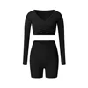 Top+Shorts Black