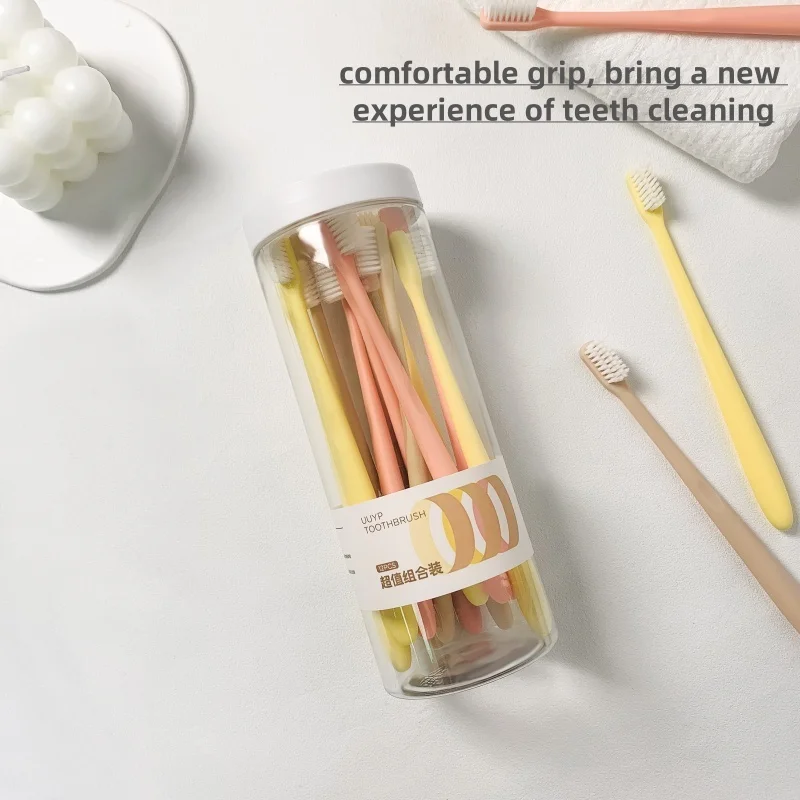 UUYP Cheap Price Extra Soft Bristle Extra Soft Oral Teeth Cleaning Universal Family Use Reusable Hot Selling 12Pcs Toothbrush H8ccf9a158d1e424b8d62254eb5189993P