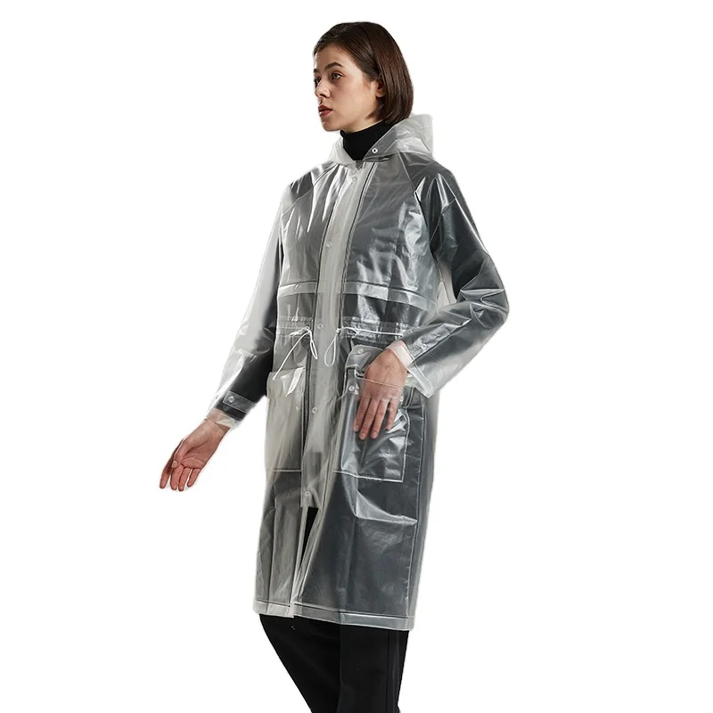 HIGH Quality TPU Fabric Raincoat Waterproof Raincoat Transparent Raincoat Poncho for Outdoor