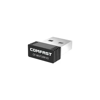 Comfast hot selling usb wifi adapter CF-WU710N V2 Best Mt7601 Internal Antenna 150Mbps Usb Adapter Wifi network card wifi dongle