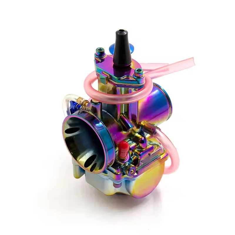 Colorful Universal High Performance Motorcycle Carb Carburetors 4 Stroke Racing for Atv Keihin Pwk Motorcycle Carb Carburetor