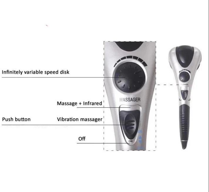 Best Electric Infrared Body Relaxing Massage Hammer Stick Best Electric Infrared Body Relaxing Massage Hammer Stick