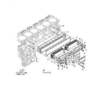 New for Yanmar 6AYM Engine O-Ring, 4Dg30.0 24326-000300
