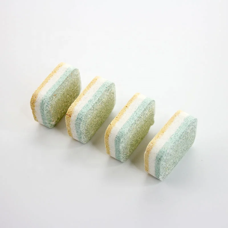 dishwasher clean tablet detergent dishwashing three color tablet