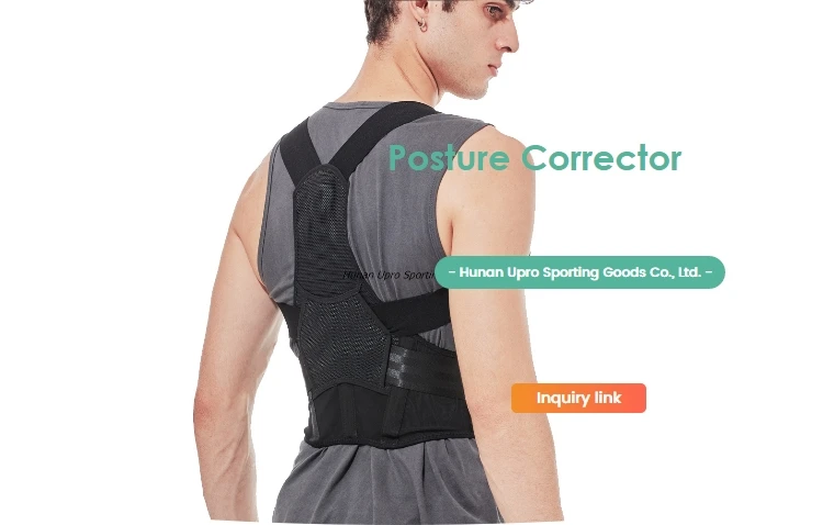 men's and women's posture support back brace breat