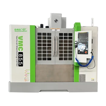 CNC 5 Axis VMC 855 VMC850 Vertical Machining Center Milling Machine Single BT40 GSK High-Accuracy Heavy Duty DRC Brand Liaoning