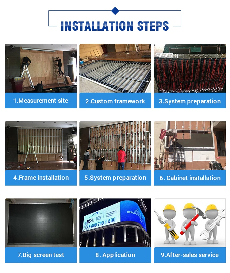 Unique Design Full Color Programmable Wall Mount Poster Outdoor P6 Led Display Billboard Screen 4K Low Power Consumption