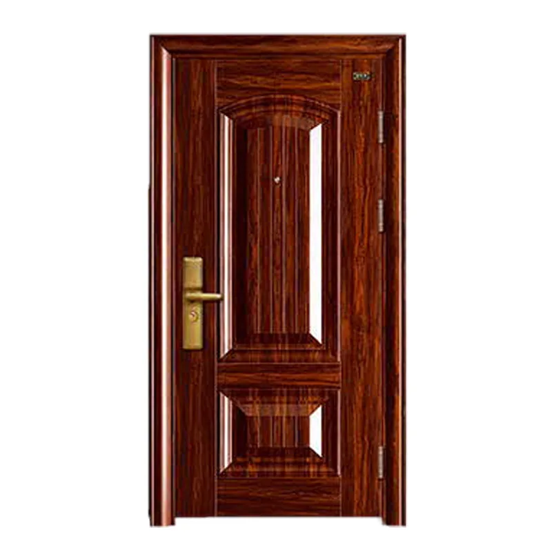Latest Design Cheap Factory Price Luxury Style Hot Sale Exterior Security Steel Metal Door