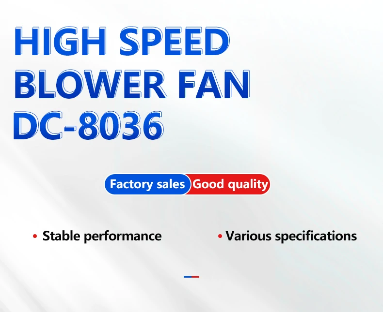 Centrifugal Blower, 80mm, 8036, Brushless - detail 2