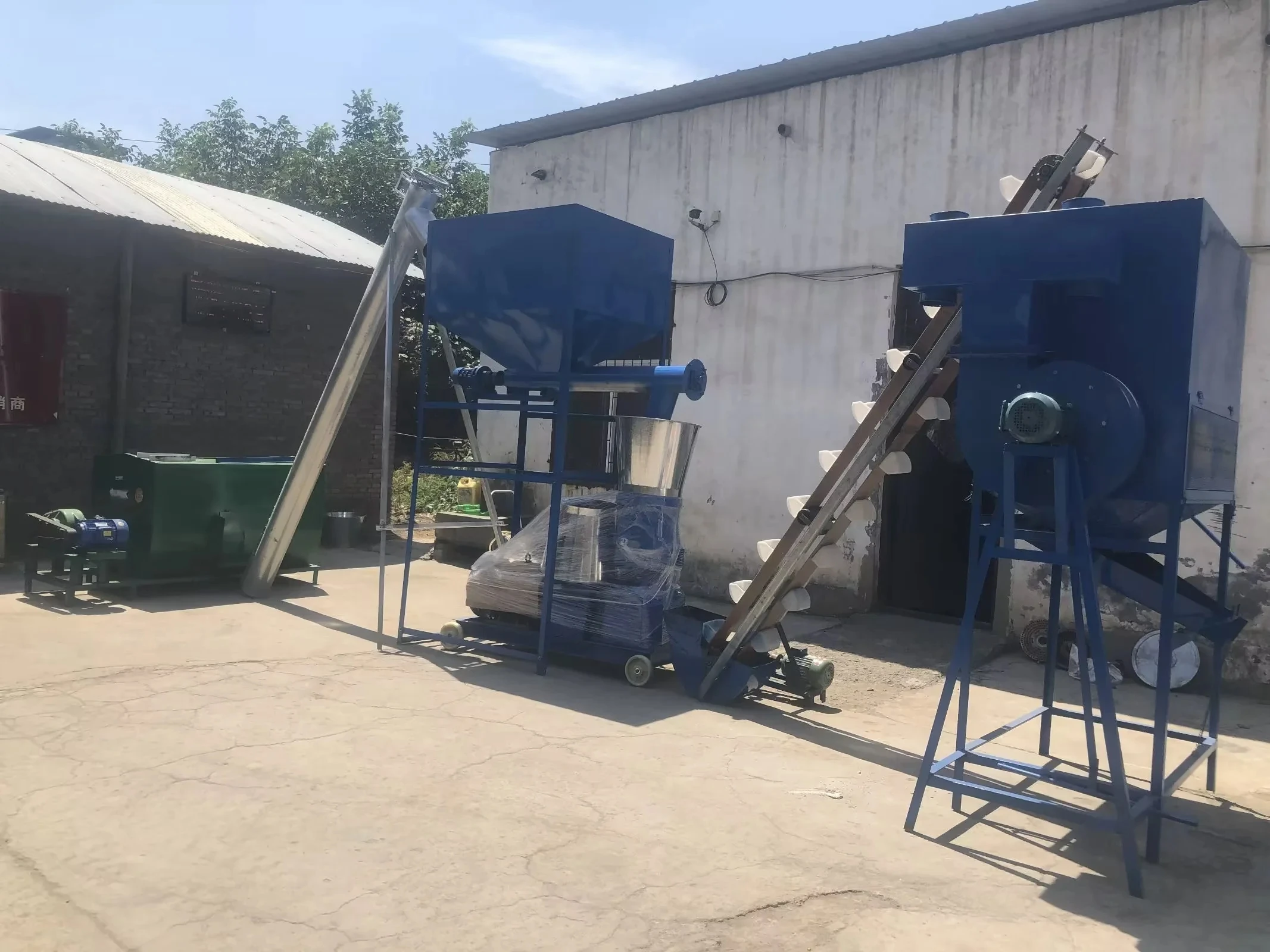 Automated Cattle Feed Production Line