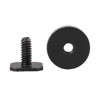 Kaliou 1/4" Single Dual Layer Tripod Mount Screw Flash Hot Shoe Mount Adapter for Camera DSLR Hotshoe Photo Studio Accessory detail image