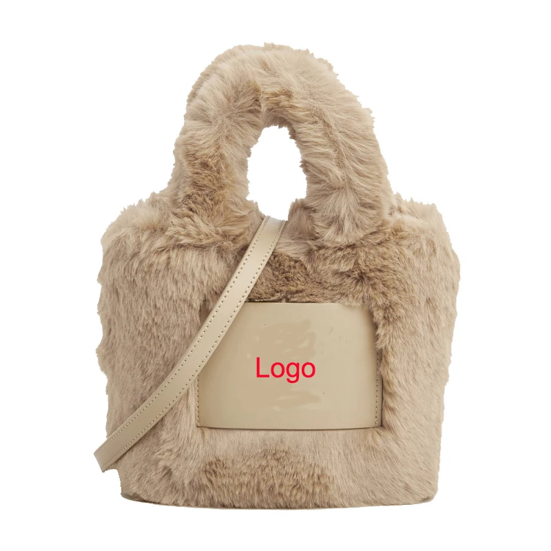 Shop Our Custom 2024 Fur Bags Vegan Leather Women Hand Bag