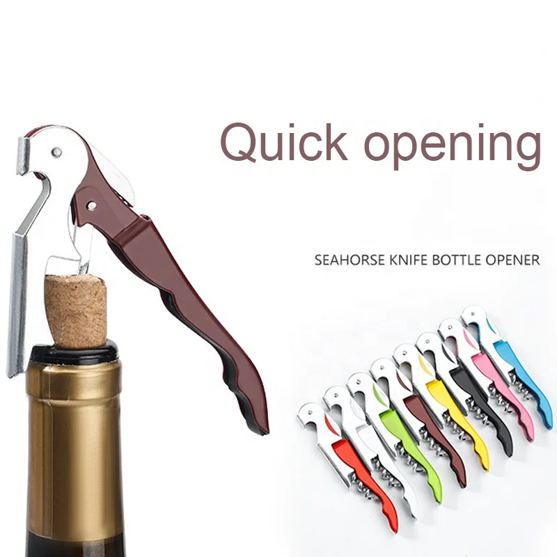 Waiter Corkscrew Wine Openers Wine Key for Bartenders Multi Colored Classic Bottle Opener for Beer Wine Restaurant Bar