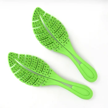 Leaf shape Hair Brush Eco-friendly Household Comb Hair Brush Cute Air Cushion Coms and Brushes