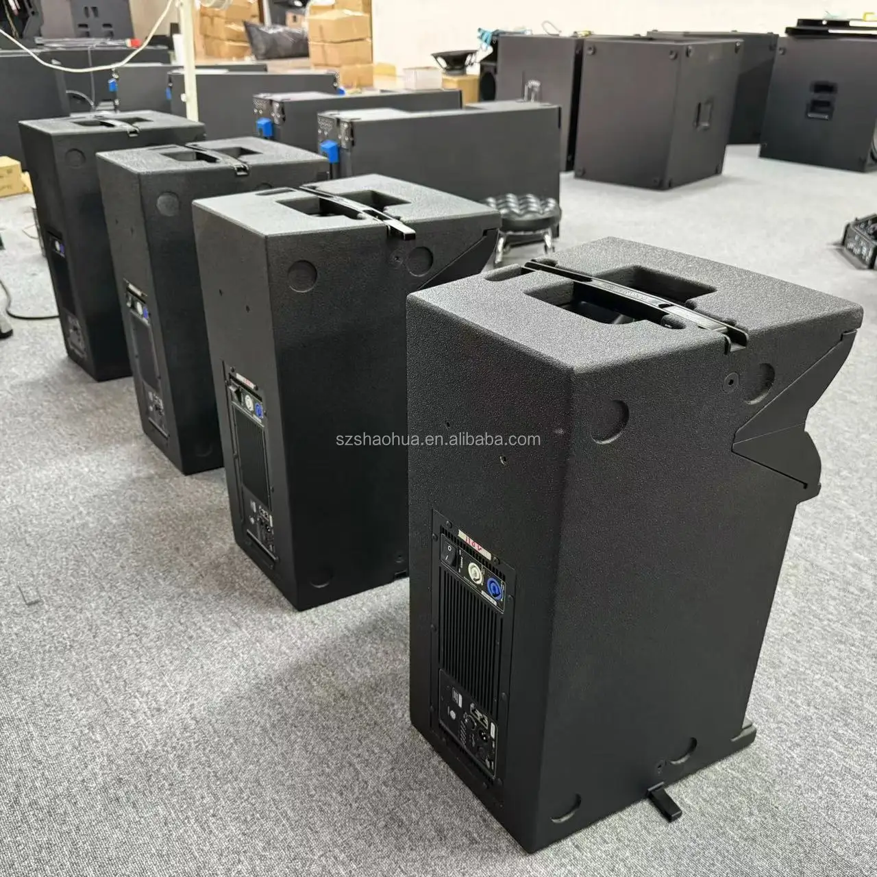 Vrx 932 12 Inch Active Line Array Speakers Professional Stage Audio Sound System Outdoor Pro Speakers