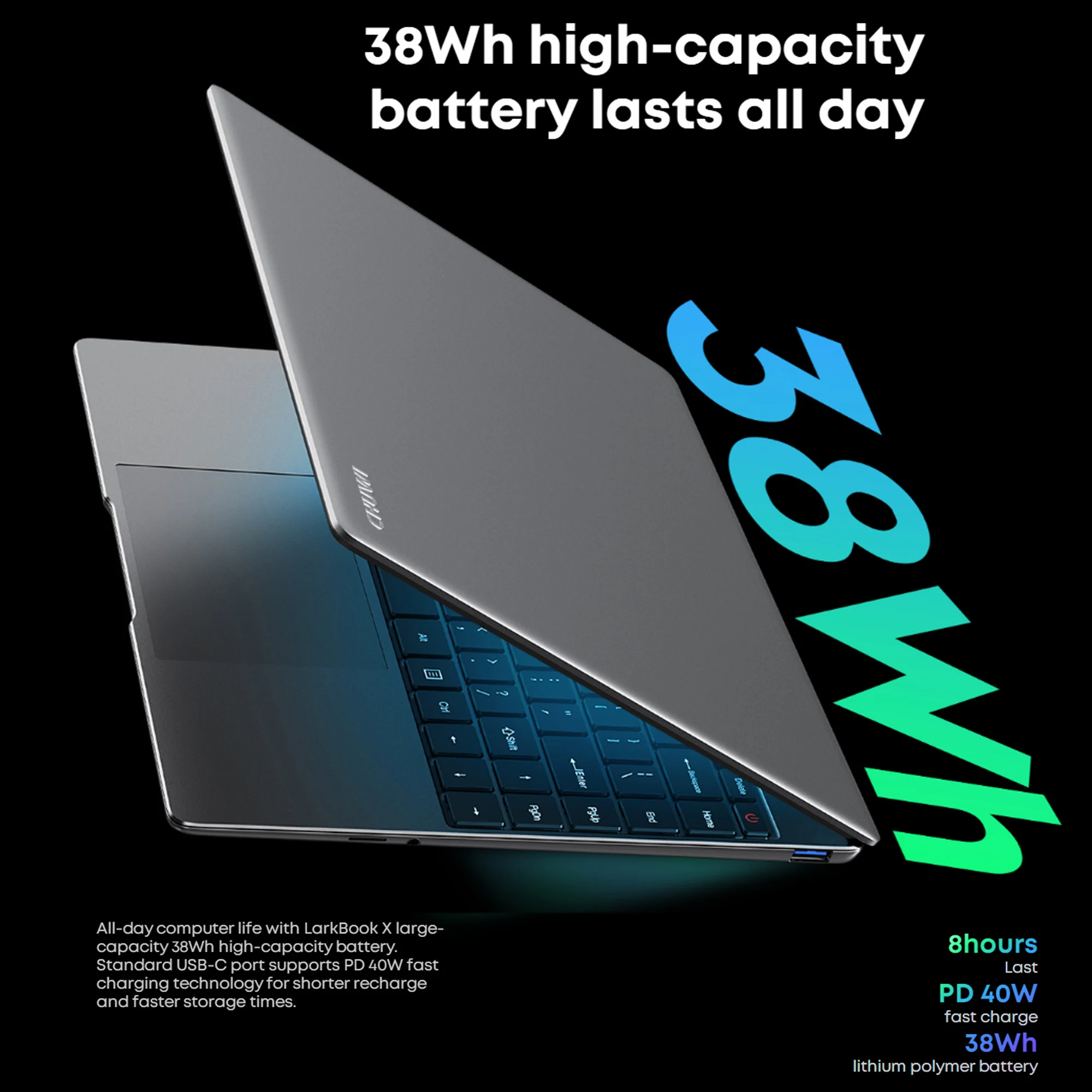 CHUWI Larkbook X - 14 Inch Gaming Laptop with Touchscreen