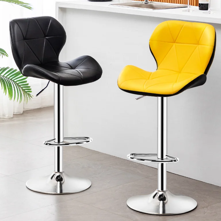 New Modern Design Cushion Seat Restaurant Chair Restaurant Counter bar Chair Stool High bar Chair bar Stools for Kitchen Modern