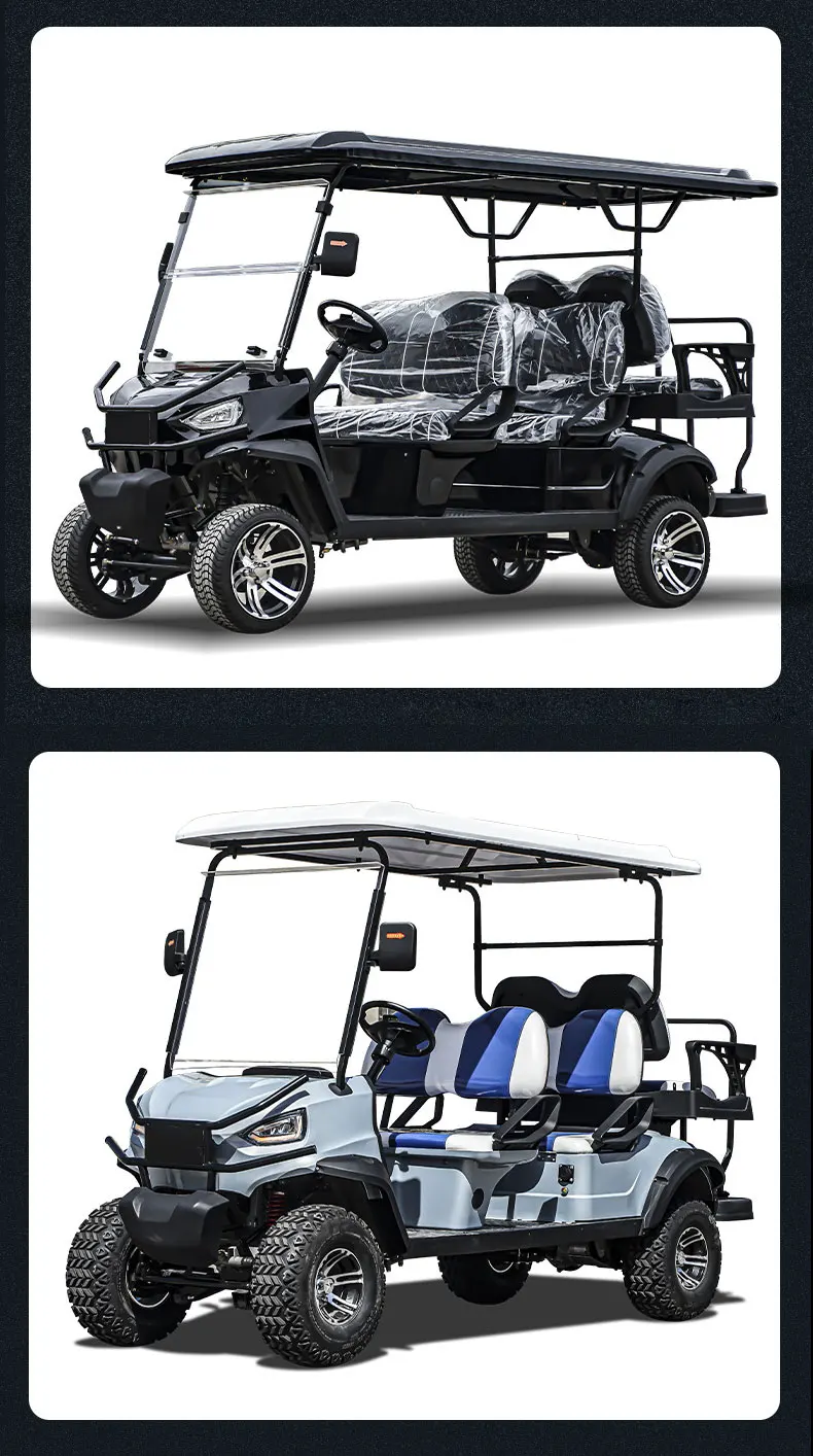 2023 2 4 6 Seater Electric Golf Carts Cheap Prices Buggy Car Four
